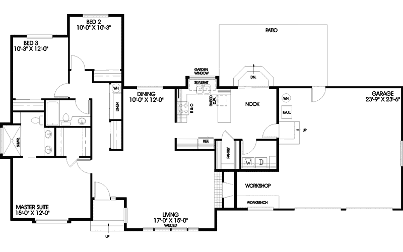 Timberwood Contemporary Home Plan 085D-0658 - Shop House Plans and More