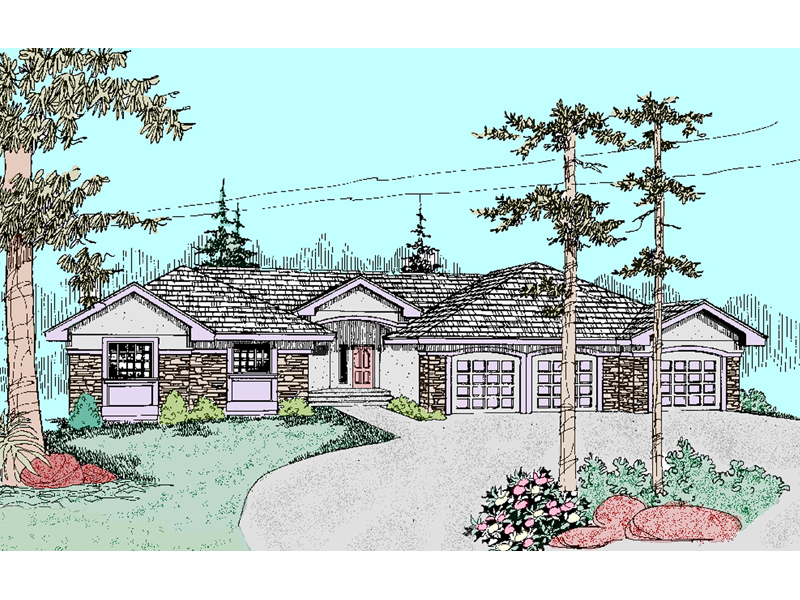 Canaberra Ranch Home Plan 085D-0693 - Search House Plans and More