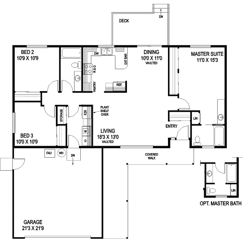 Foxlair Ranch Home Plan 085D-0697 - Search House Plans and More