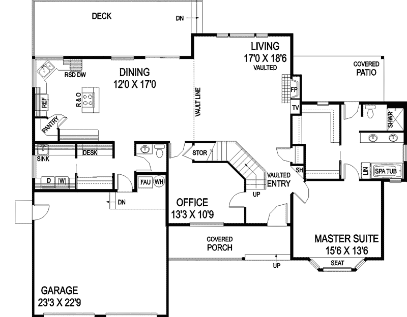 Lansdowne Country Style Home Plan 085D-0703 - Shop House Plans and More