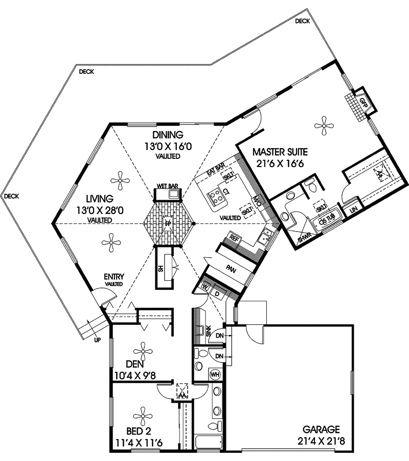 Montbrook Ranch Home Plan 085d 0764 House Plans And More