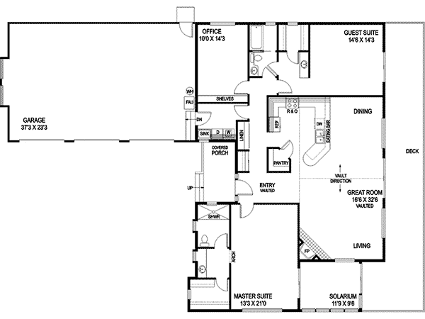 Little Falls Rustic Home Plan 085D-0790 | House Plans and More