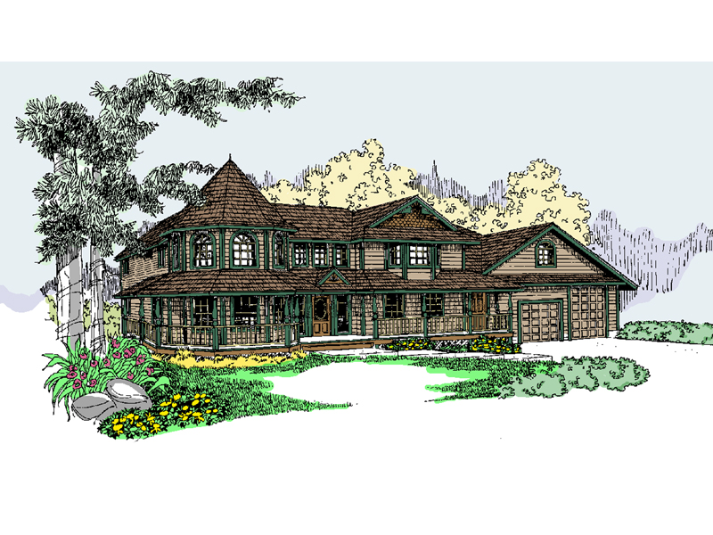 Sunhill Victorian Home Plan 085d 0826 House Plans And More