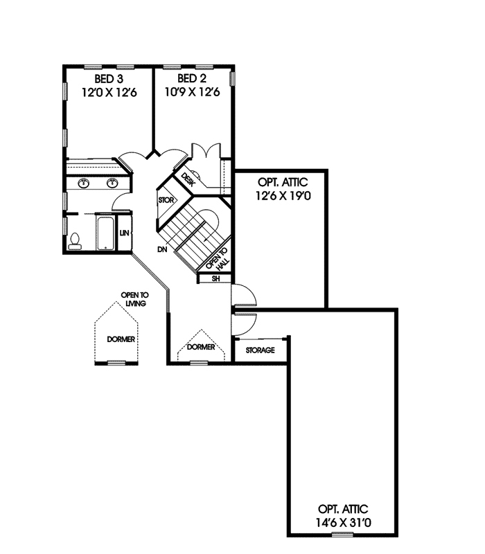 Trousdale Country Home Plan 085D-0827 - Shop House Plans and More