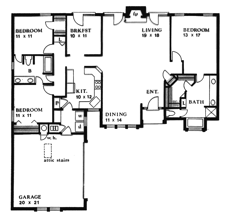 Hedgefield Ranch Home Plan 086D-0010 - Search House Plans and More