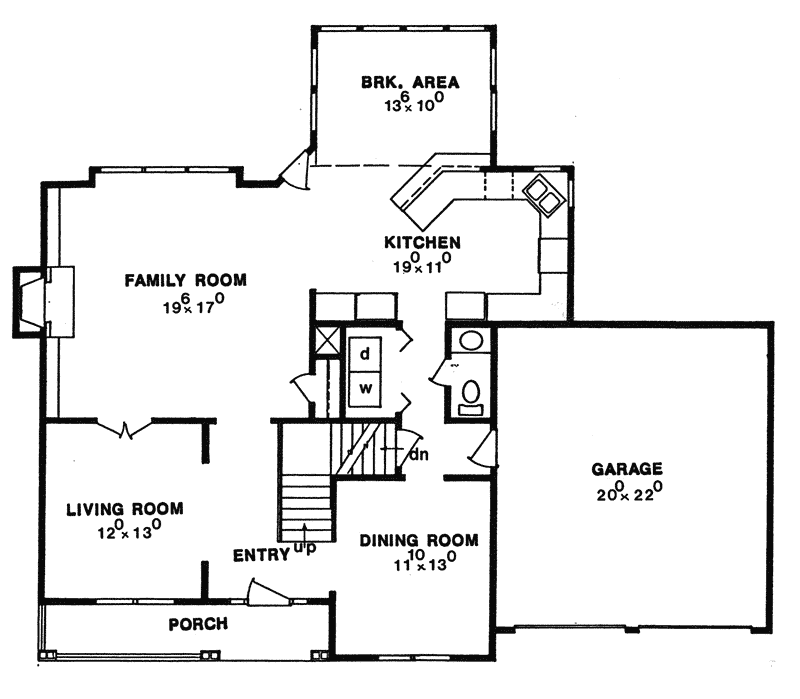 Lorwood Traditional Home Plan 086D-0119 - Shop House Plans and More