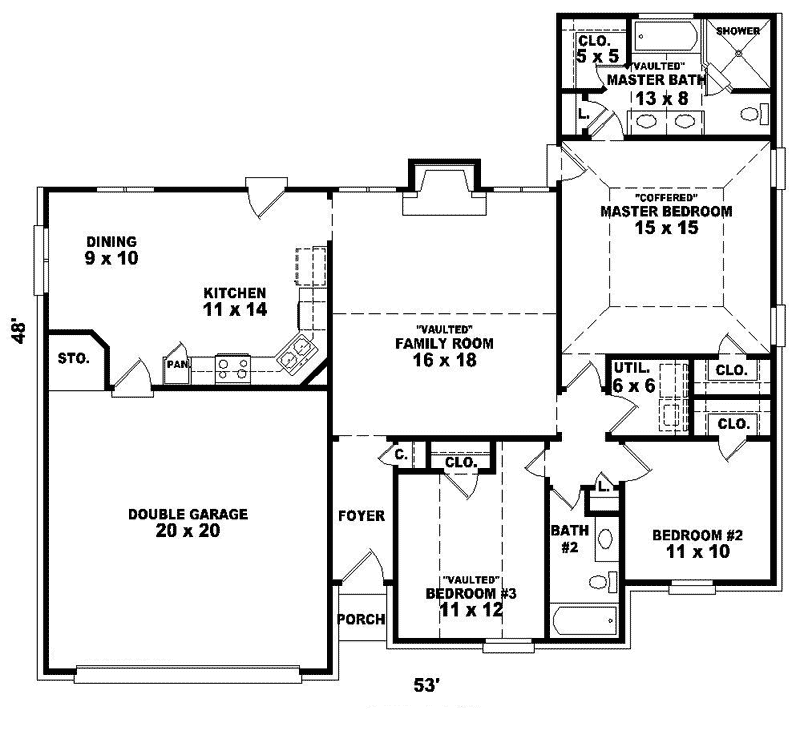 Gifford Ranch Home Plan 087D-0084 - Search House Plans and More