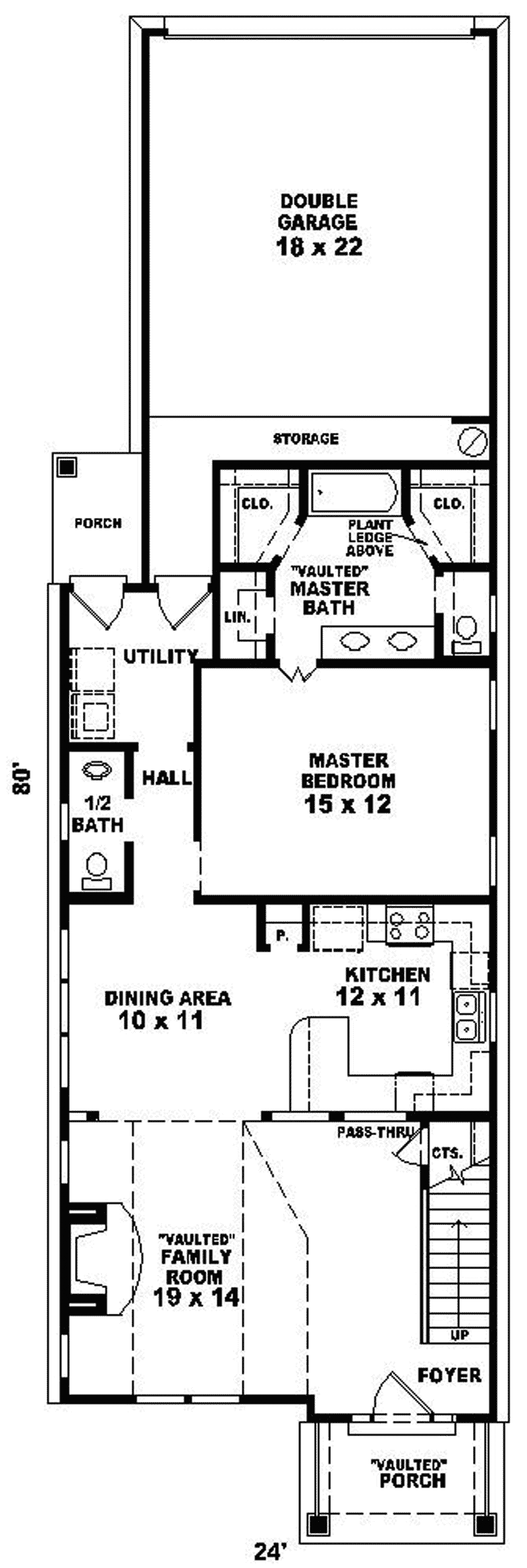 Jill Marie Contemporary Home Plan 087D-0087 - Search House Plans and More