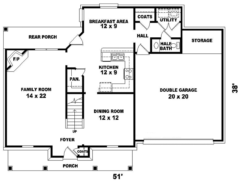 Parkinson Country Home Plan 087D-0273 - Shop House Plans and More