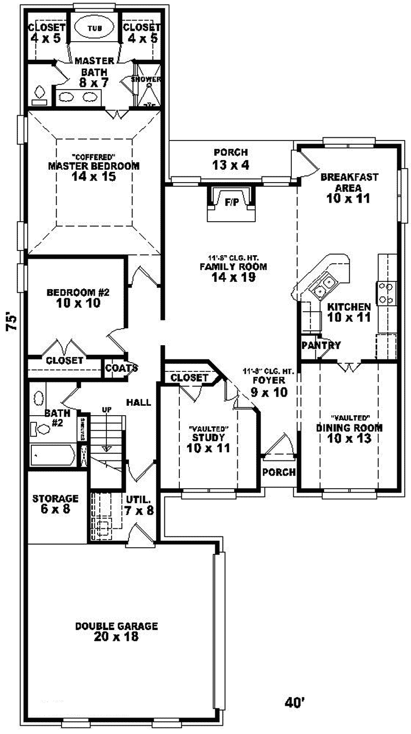 Loxley Mill Traditional Home Plan 087D0287 House Plans