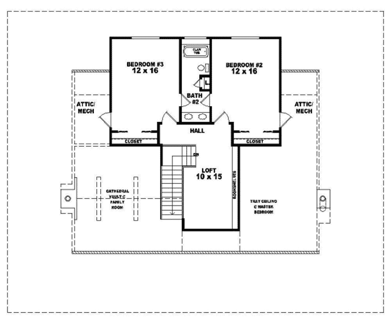 Ardmore Park Country Home Plan 087d-0299 - Search House Plans And More