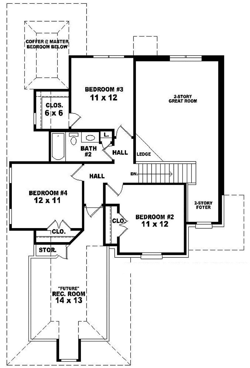 Pastoral European Home Plan 087D0332 House Plans and More