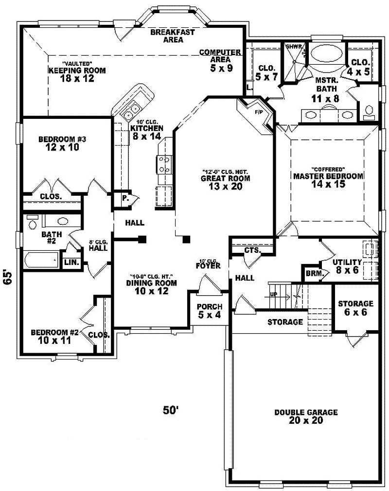 Cimmaron Place Country Home Plan 087d-0373 - Search House Plans And More