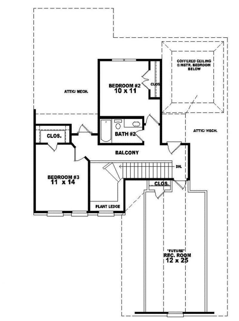 Deidre Greek Revival Home Plan 087D-0383 - Search House Plans and More