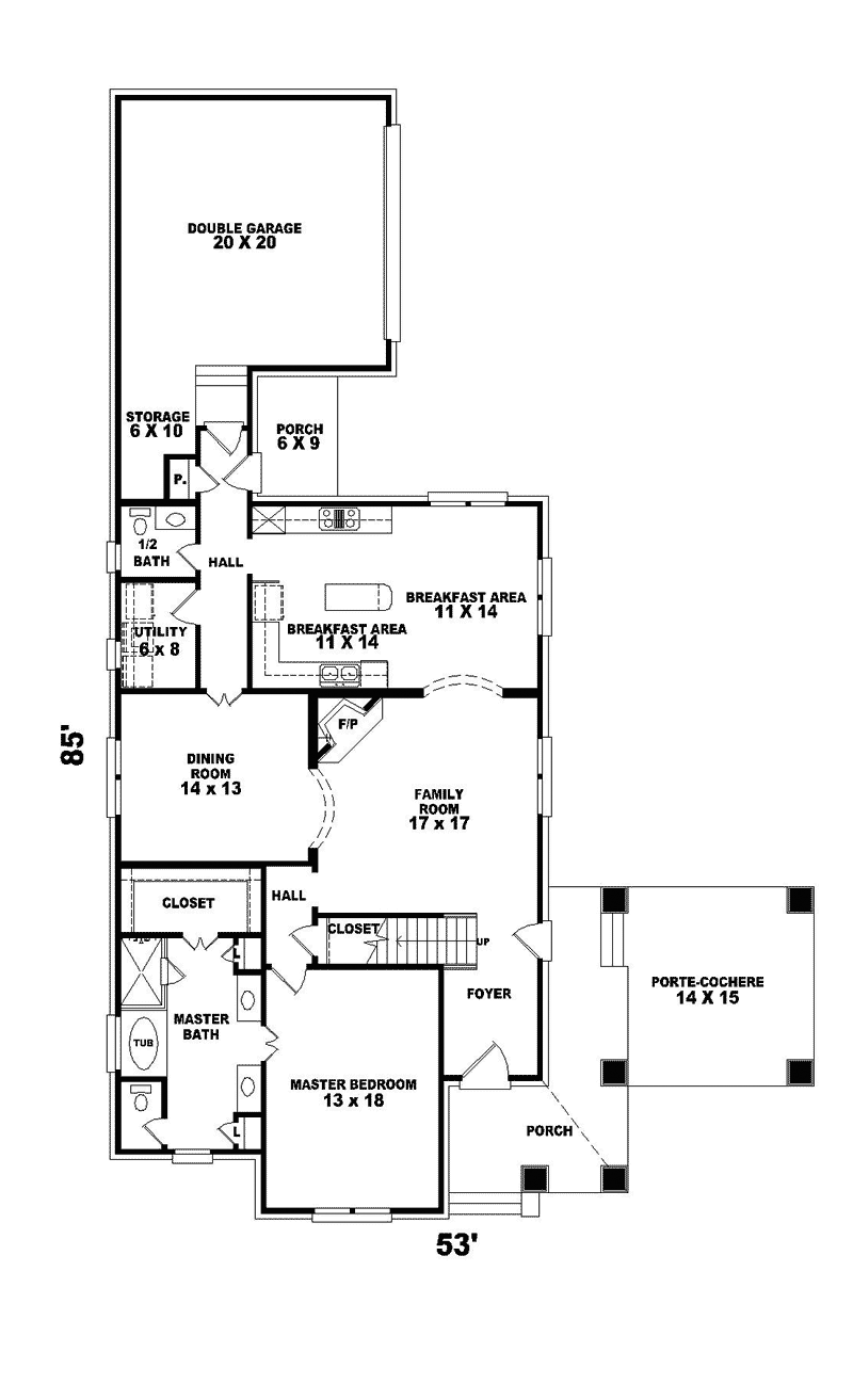 Sumter Ridge Tudor Style Home Plan 087D-0574 - Shop House Plans and More