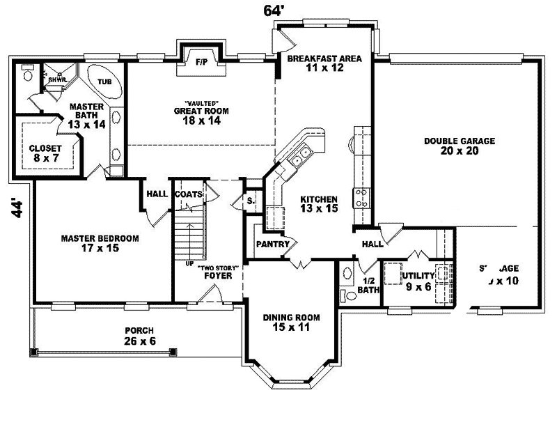 Willis Country Home Plan 087D 0592 House Plans and More