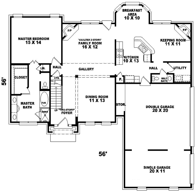 Royce Manor European Home Plan 087D-0733 - Shop House Plans and More