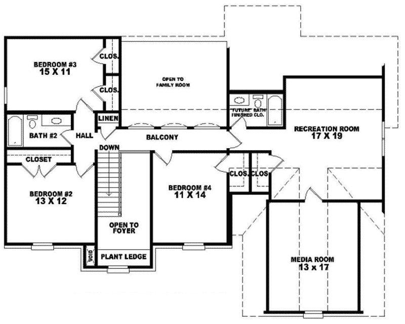 Trail Colonial Home Plan 087D0763 House Plans