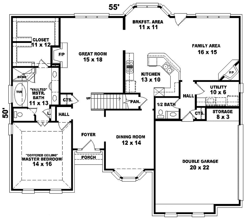 Watsontown Traditional Home Plan 087D-0880 - Shop House Plans and More