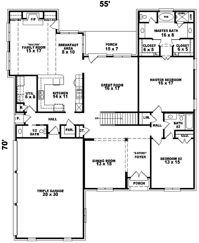 Glennoble European Home Plan 087D-1007 - Search House Plans and More