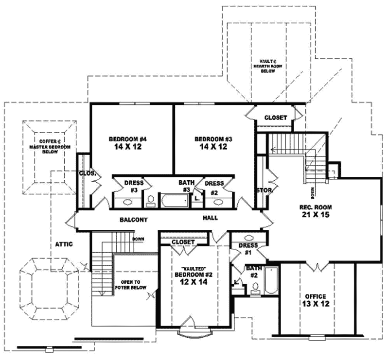 Baywillow European Home Plan 087d-1035 - Search House Plans And More