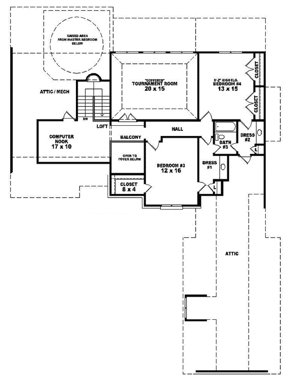 Cavalier Cove European Home Plan 087D-1052 | House Plans and More