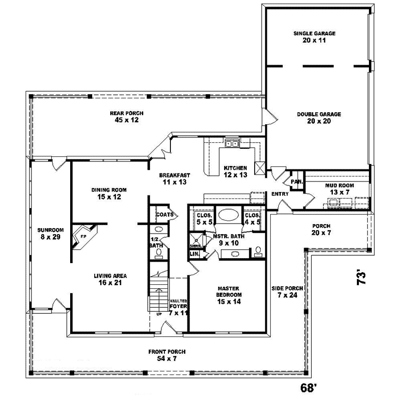 Christopher Country Home Plan 087D1330 House Plans and More