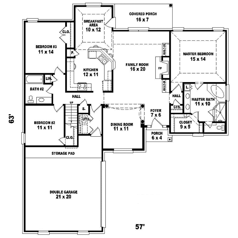 Jackman Traditional Home Plan 087D-1334 - Search House Plans and More