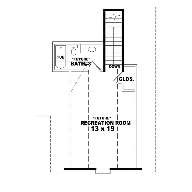 Clarendon Country Ranch Home Plan 087D-1388 - Search House Plans and More