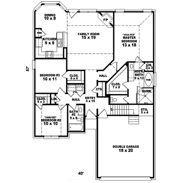 Hereford Park Ranch Home Plan 087D-1512 | House Plans and More