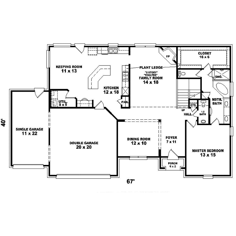 Gloria Place European Home Plan 087D-1571 - Search House Plans and More