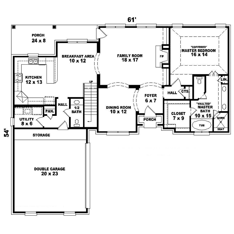 Autumn Oaks Traditional Home Plan 087D-1574 | House Plans and More