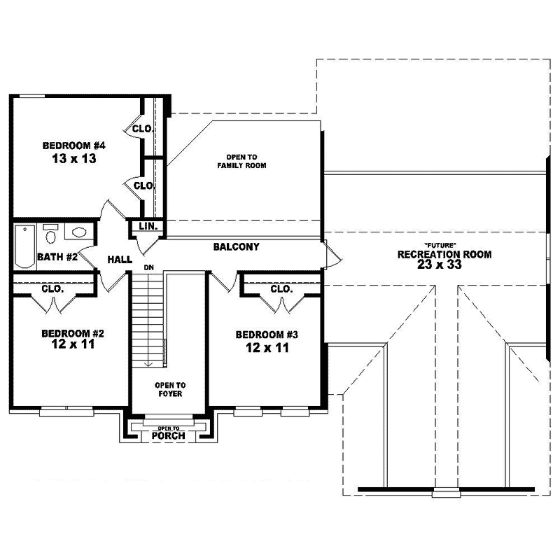 Barklage Georgian Colonial Home Plan 087D-1580 - Search House Plans and ...