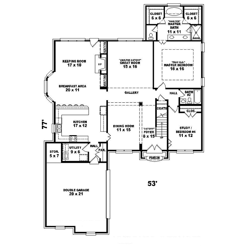 Irvine Traditional Home Plan 087D1629 House Plans and More