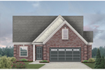 Traditional House Plan Front of House 087D-1684