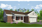Country House Plan Front of House 087D-1688