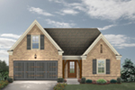 Ranch House Plan Front of House 087D-1690