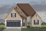 Arts & Crafts House Plan Front of House 087D-1692