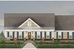 Southern House Plan Front of House 087D-1693