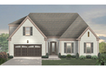 Traditional House Plan Front of House 087D-1700