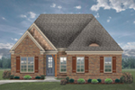 Ranch House Plan Front of House 087D-1701