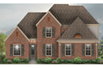 Traditional House Plan Front of House 087D-1703