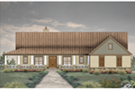 Mountain Home Plan Front of House 087D-1775