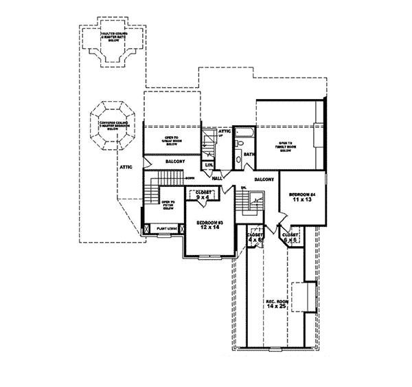 Bucholz Traditional Home Plan 087S-0122 | House Plans and More