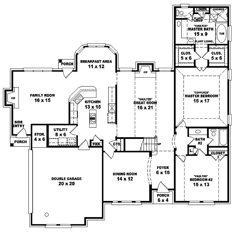 Barker Luxury Home Plan 087S0221 House Plans and More