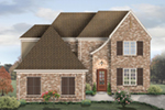 Country French House Plan Front of House 087S-0302