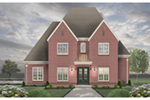 European House Plan Front of House 087S-0307