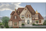Traditional House Plan Front of House 087S-0315