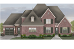 Country French House Plan Front of House 087S-0322