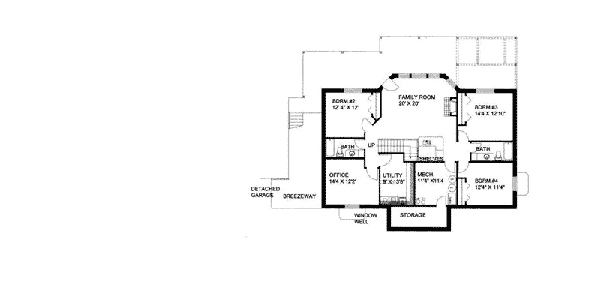 Dunstanburgh Lake Home Plan 088D-0120 | House Plans and More